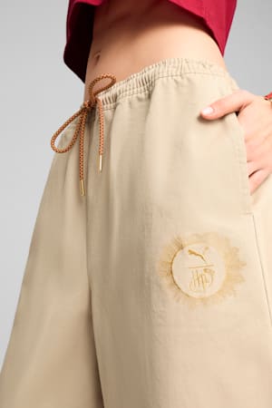 PUMA x HARRY POTTER Relaxed 14" Jorts Women, Toasted Almond, extralarge-GBR